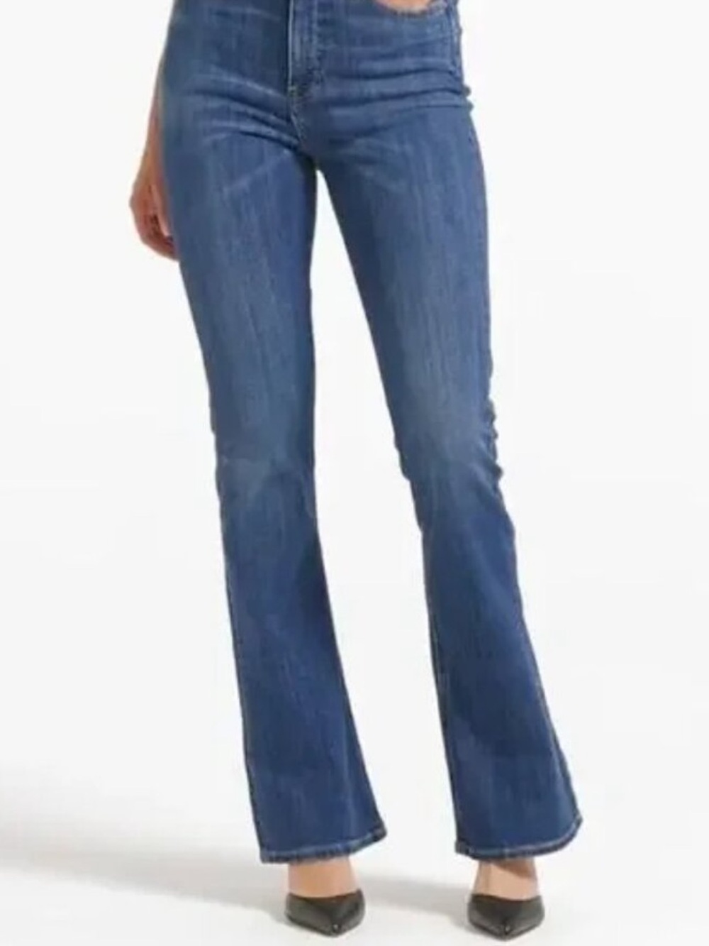 J. Crew Blue Skinny Flare Jeans - Picture 9 of 9